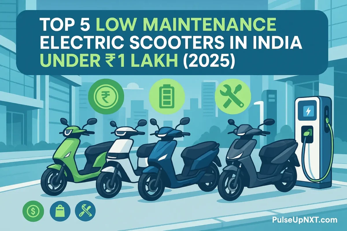 Top 5 Low Maintenance Electric Scooter in India – Ride with Confidence, Save with Style